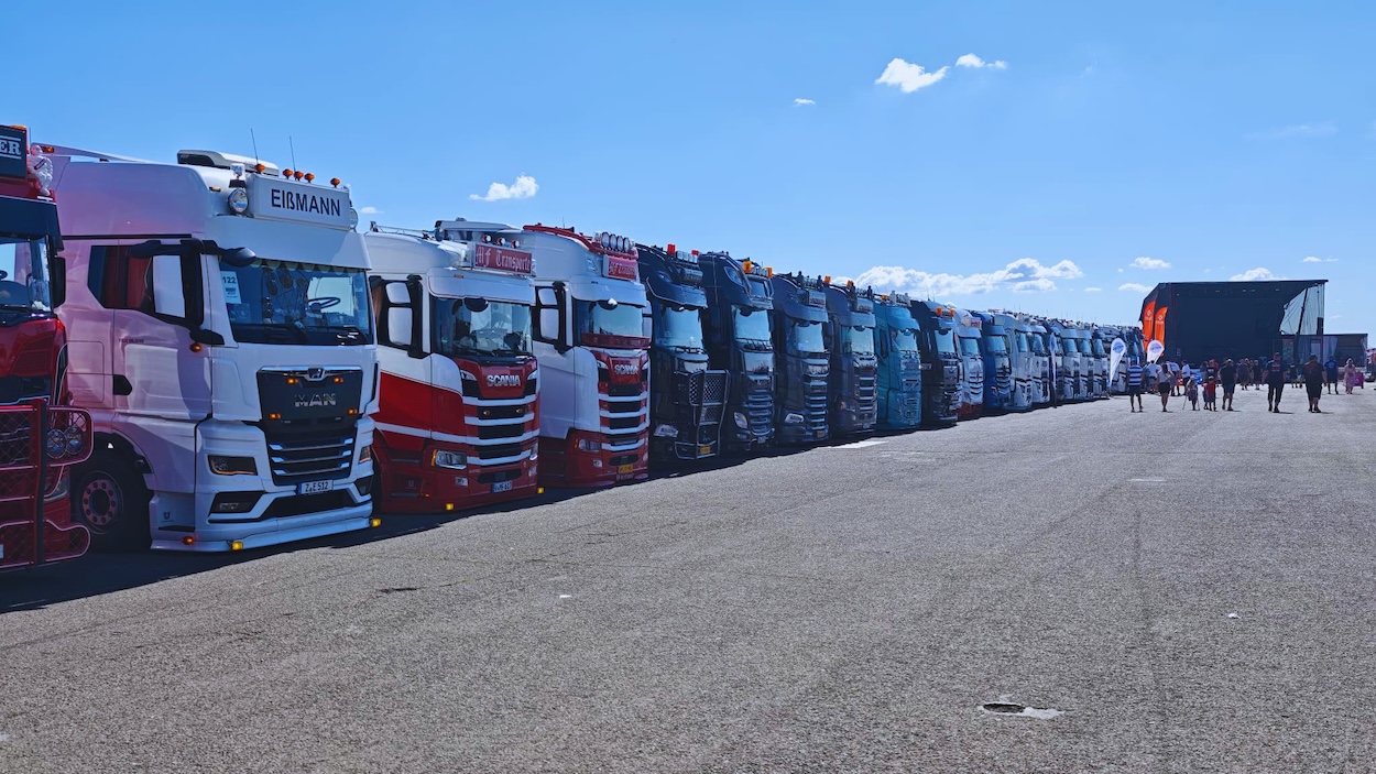 Our fleet at the event